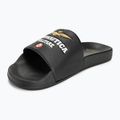 Aeronautica Militare Beach jet nero infradito da uomo 6