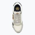 Scarpe da uomo Aeronautica Militare Frecce Tricolori bianco sporco 5