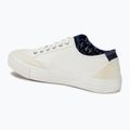 Aeronautica Militare Uomo Cotone con patch scarpe bianco sporco 3