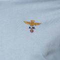 T-shirt Aeronautica Militare Essential blu chiaro da uomo 3