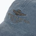 Cappello da baseball da uomo dell'Aeronautica Militare trattato con pigmenti blu navy 3