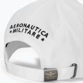 Cappello da baseball da uomo Aeronautica Militare Basic con aquila in metallo bianco sporco 4