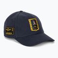 Cappello da baseball da uomo Aeronautica Militare Frecce Tricolori Patch blu navy