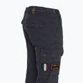 Pantaloni da uomo Aeronautica Militare Heritage blu scuro 4