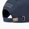 Cappello da baseball da uomo Aeronautica Militare in cotone con logo blu navy 4