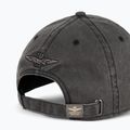 Cappello da baseball Aeronautica Militare da uomo 251HA1211CT2476 nero lavato 4