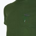 T-shirt da uomo Aeronautica Militare 251TS2377J633 verde foresta lavato 3