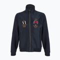 Felpa da uomo Aeronautica Militare 251AF500F459 Cappucio blu navy 7