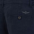 Pantaloncini da uomo Aeronautica Militare 251BE253CT3508 blu navy washed 3