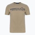 T-shirt Aeronautica Militare Heritage dune beige da uomo