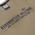 T-shirt Aeronautica Militare Heritage dune beige da uomo 3