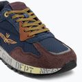 Scarpe da uomo Aeronautica Militare 252SC0276UCT03546 multicolor navy blue/burnt/burgundy 6