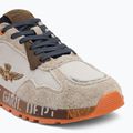 Scarpe uomo Aeronautica Militare 252SC0276UCT03546 multicolor beige/navy blue 7