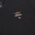 T-shirt uomo Aeronautica Militare AM1UTI006 scollo a V black 3