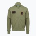 Felpa da uomo Aeronautica Militare FE2102UF00679 FZ lichen green