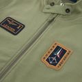 Felpa da uomo Aeronautica Militare FE2102UF00679 FZ lichen green 3