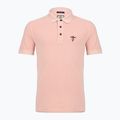 Maglietta da uomo Aeronautica Militare PO1925UP00406 Polo lotus pink