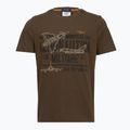 Maglietta da uomo Aeronautica Militare TS2535UJ00641 chestnut brown