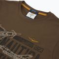 Maglietta da uomo Aeronautica Militare TS2535UJ00641 chestnut brown 3