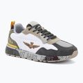 Scarpe da uomo Aeronautica Militare SC0276UCT03546 off white/green/brown/grey
