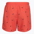 Costume da bagno corto da uomo Aeronautica Militare BW0232UCT04317 paprika 2