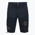 Pantaloncini da uomo Aeronautica Militare BE0041UCT01122 navy blue