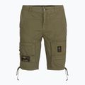 Pantaloncini da uomo Aeronautica Militare BE0041UCT01122 green