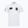 Maglietta da uomo Aeronautica Militare PO1927UP00191 Polo off white
