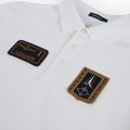 Maglietta da uomo Aeronautica Militare PO1927UP00191 Polo off white 3