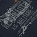 Maglietta da uomo Aeronautica Militare TS2535UJ00641 navy blue 3