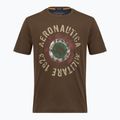 Maglietta da uomo Aeronautica Militare TS2538UJ00727 chestnut brown