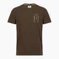 Maglietta da uomo Aeronautica Militare TS2535UJ00641 chestnut brown