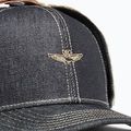 Cappellino con visiera da uomo Czapka Aeronautica Militare 262HA1260DCT04366 denim nero 3