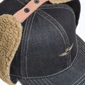 Cappellino con visiera da uomo Czapka Aeronautica Militare 262HA1260DCT04366 denim nero 4