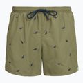Costume da bagno corto da uomo Aeronautica Militare BW0232UCT04317 lichen green