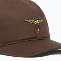 Cappellino con visiera da uomo Czapka Aeronautica Militare 262HA1246UCT02261 autumn brown 3