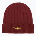 Berretto invernale da uomo Czapka Aeronautica Militare 262CU0098UL00485 bordeaux