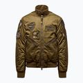 Giacca uomo Kurtka Aeronautica Militare 262AB3077UCT04361 Bomber fern green