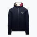 Felpa da uomo Aeronautica Militare 262FE2097UF00662 Hoodie blu navy