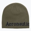 Berretto invernale da uomo Czapka Aeronautica Militare 262CU0093UL00450 Tea Leaf