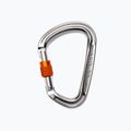 Climbing Technology XL-D SG moschettone grigio/arancio 2
