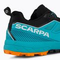 Scarponi da trekking da uomo SCARPA Rapid azzurro/arancio 9