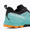 Scarponi da trekking da donna SCARPA Rapid aqua/arancio solare 9
