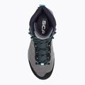 Scarponi da trekking da donna SCARPA Rush GTX grigio scuro/acqua 6