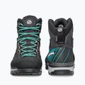 Stivali da trekking da donna SCARPA Mescalito TRK GTX antracite scuro/verde tropicale 14