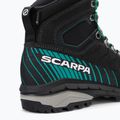 Stivali da trekking da donna SCARPA Mescalito TRK GTX antracite scuro/verde tropicale 8