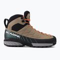 SCARPA Mescalito Mid GTX scarpe da avvicinamento da donna deserto chiaro/verde botanico 2