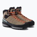 SCARPA Mescalito Mid GTX scarpe da avvicinamento da donna deserto chiaro/verde botanico 5