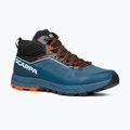 Scarponi da trekking da uomo SCARPA Rapid Mid GTX blu cosmico/arancio 11