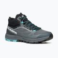 Stivali da trekking da donna SCARPA Rapid Mid GTX antracite/turchese 11